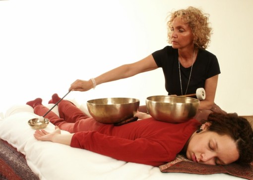 Klangschalen-Massage